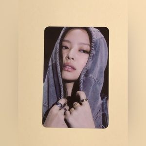 Blackpink bornpink photocard Jennie